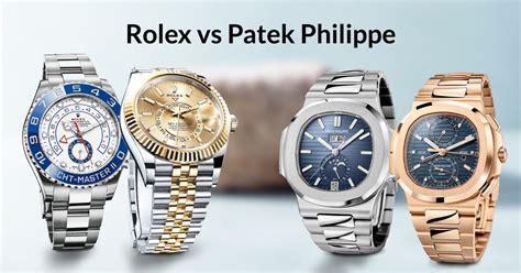 patek philippe vs rolex vs omega